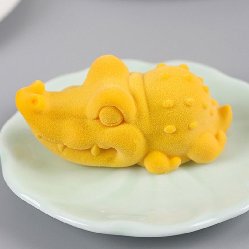 Crocodiles Silicone Cake Mold Dishwasher Safe Birthday Party Cooking Accessories For Family