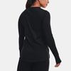 Under Armour Round Neck Long-Sleeve Training T-Shirt Women Tops Black 1365781-001