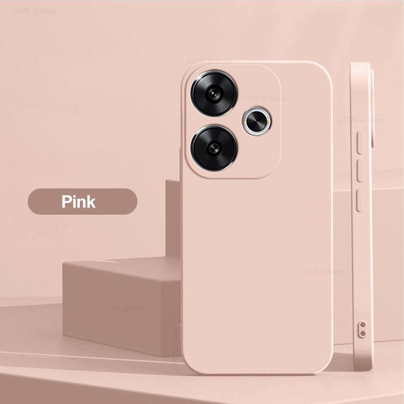 Per Poco F6 F 6 PocoF6 Pro Custodia Custodia per Telefono in Silicone Liquido Per Xiaomi Poco F6 Pro Custodie Copertura Morbida Antiurto