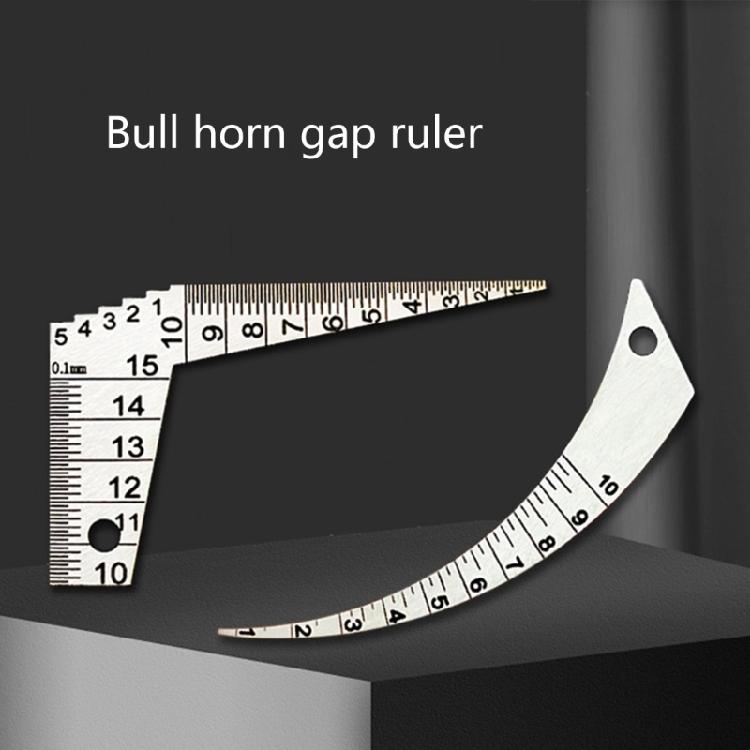 WelderTool StainlessSteel WeldingTaper Feeler Gauges StainlessSteel Depth Ruler