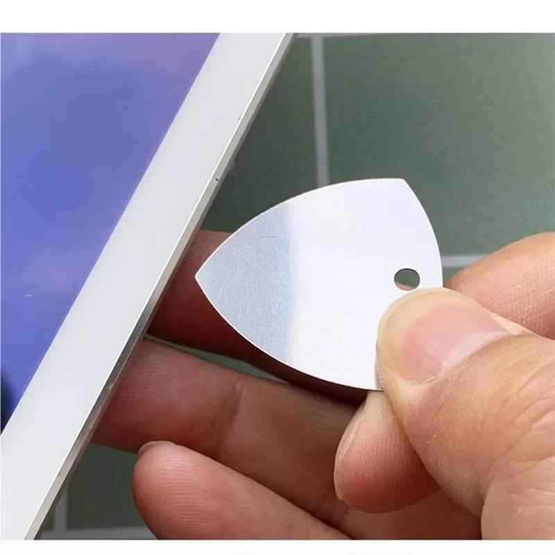 1/3/5/10/20/50PCS Metal Phone Opening Tools Metal Guitar Picks Pry Opener for iPhone iPad Tablet PC Disassemble Repair Tool Kit
