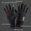 Winter wasserdichte Anti-Rutsch-warme Vollfinger-Handschuhe Outdoor-Touchscreen-Wollhandschuhe zum Radfahren