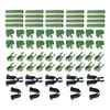 70 Pack of Adjustable Plant Connector Clips for Garden Trellis Designed To Support Growth of Climbing Plants Effectively