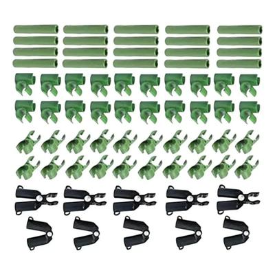 70 Pack of Adjustable Plant Connector Clips for Garden Trellis Designed To Support Growth of Climbing Plants Effectively