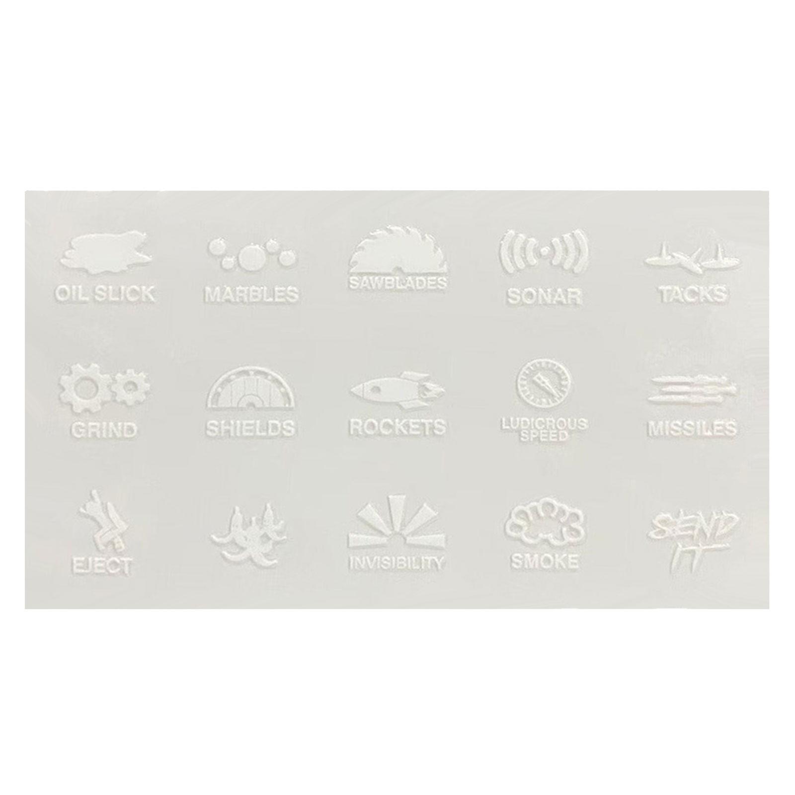 

Decorative Car Interior Labels Decals Suitable for Detail Oriented Enthusiasts Removable New Drivers and Car Show Event 1
