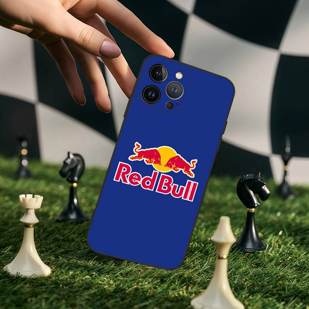 

Модний Червоний Логотип B-BullS Килимок для Миші Чохол для Телефону Для Iphone 17 16 15 14 13 12 11 Pro Max Plus Чорний Силікон Матовий ТПУ iPhone 13 pro
