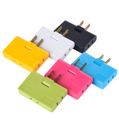 US Power Plug Adapter Foldable Extension Travel Converter Socket Portable Charging Sync Lightweight Electrical Sockets Outlet
