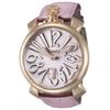 GaGa Milano Outlet Watch (No Original Box) MANUALE 48MM Pink Dial Manual Winding Water Resistant 5011.02S-PNK-NEW Pink