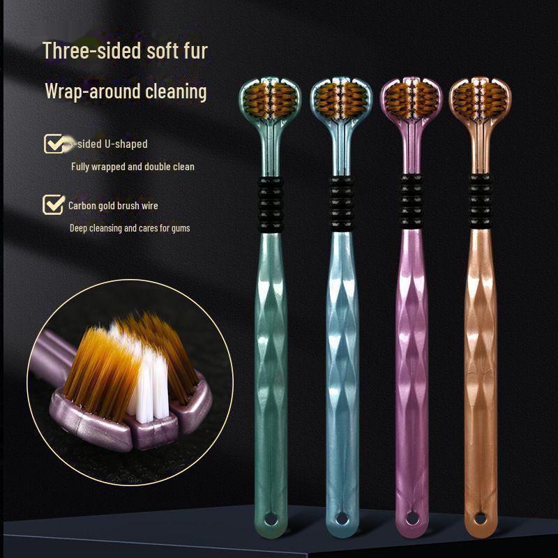 Advanced Soft Bristle Toothbrush Set: Fine, Soft, Dense Bristles for Adult Cleaning