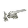 Latch Handle with Strike Plate Stainless Steel Brushed Silver Oven Door
