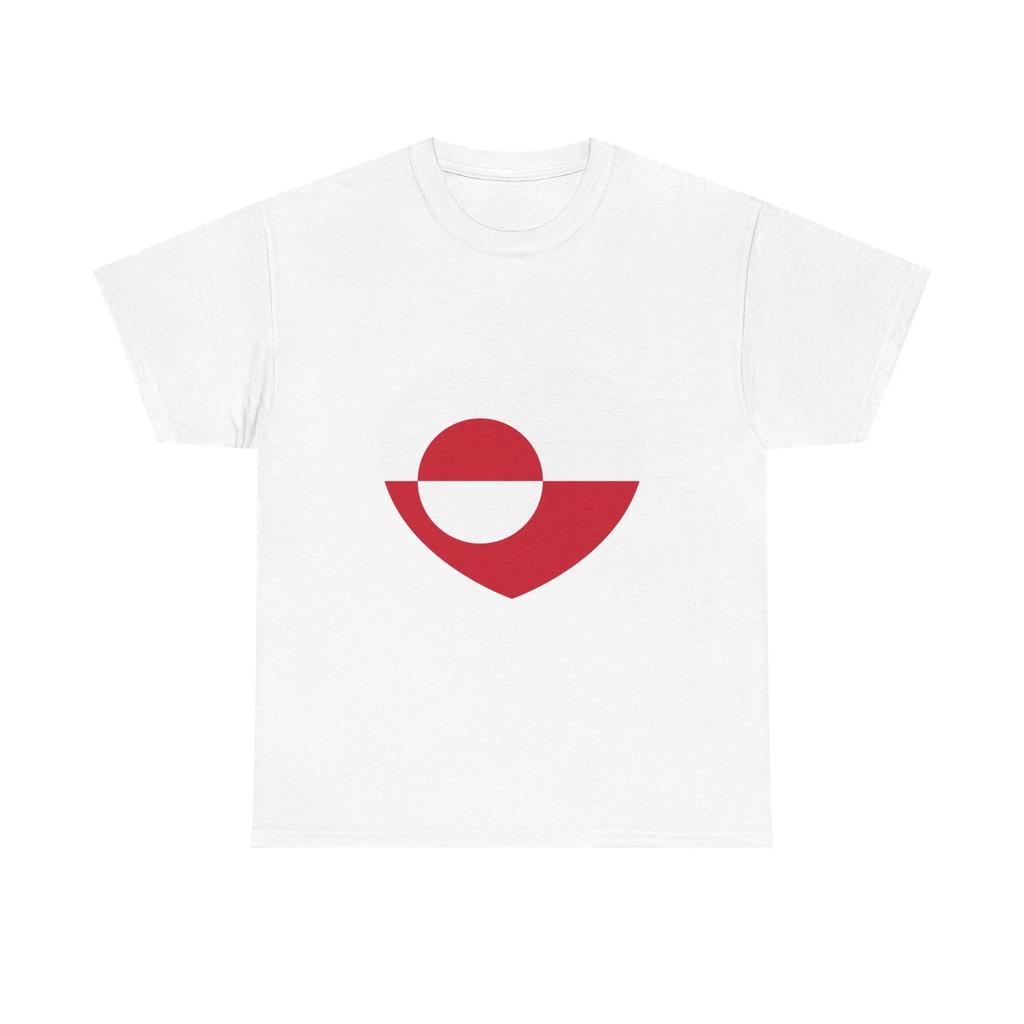 Heart Flag of Greenland - T Shirt