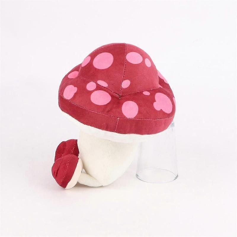 Delicious In Dungeon Plush Walking Mushroom Plush Toy Soft Stuffed Animal Pillow for Home Kids' Bedroom Decor