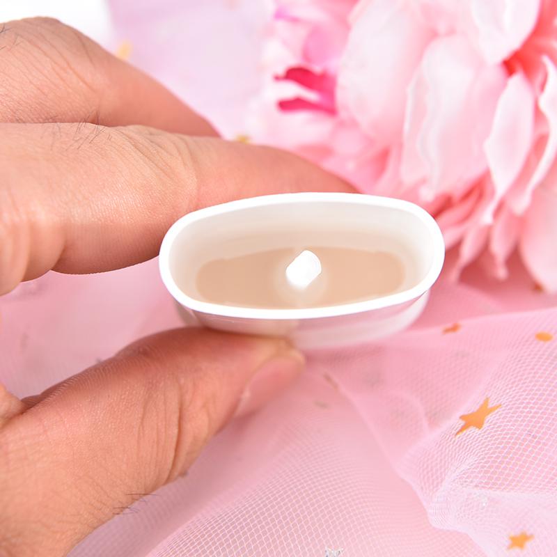 10 Pcs 20Ml Plastic Empty Oval Lip Balm Tubes Containers Lipstick Lip Tube