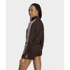 Originals Firebird Häkel-Trainingsjacke Gestreift Sportlich Lässig Schmale Passform Langarm Strickware Damen Oberteile KE0202
