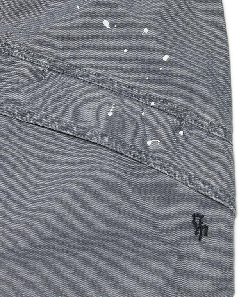 Nomaenyueol Painted Double Knee Shorts - Washed Gray