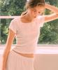 Seideu [W] Mini Dot Frill Lounge Short Sleeve T-Shirt
