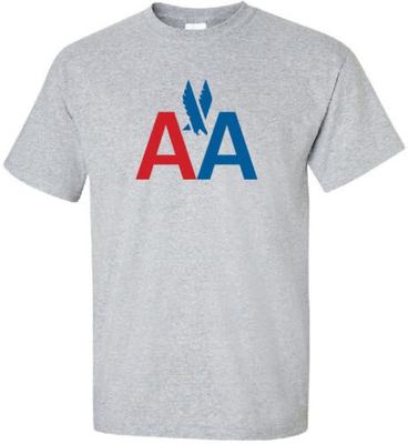 Unisex tričko s retro logom americkej leteckej spoločnosti American Airlines