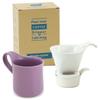 ZEROJAPAN Geschenk Kaffee-Dripper L Kaffeetasse Hyazinthe Set & (mit Tablett) DMZ-16 WH/HY
