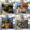 Cartoon S-shaun The S-sheep Pillowcase Toon Gift Cushion Cover Bedroom Home Sofa Chair Seat Decor Pillow Case