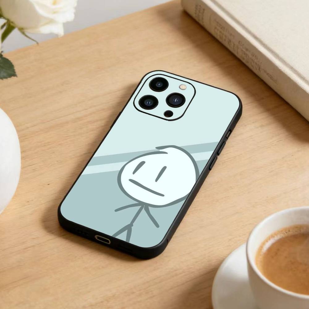 B-Bfdi C-Battle Phone Case For iPhone 17 16 15 14 13 12 Max Plus Silicone Black Cover