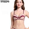 Women's Seamless Bra Women's Gathering Bra Women's Color Blocked Breathable Bra