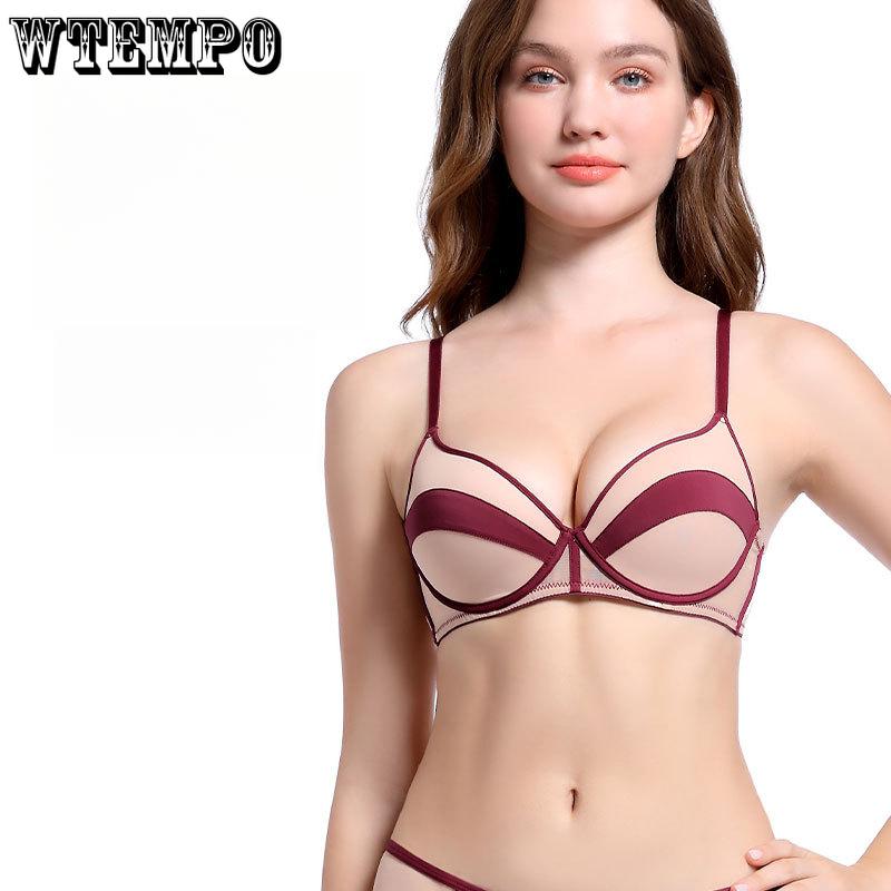 

Women s Seamless Bra Women s Gathering Bra Women s Color Blocked Breathable Bra 32/70B белый