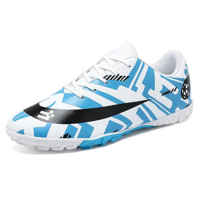 

Новые мужские футбольные бутсы Детские для зала Трава Спорт Тренировки Высокий голеностоп Высококачественные Футбольные бутсы TF/FG Уличные Детские Матчевые Горячие продажи 32