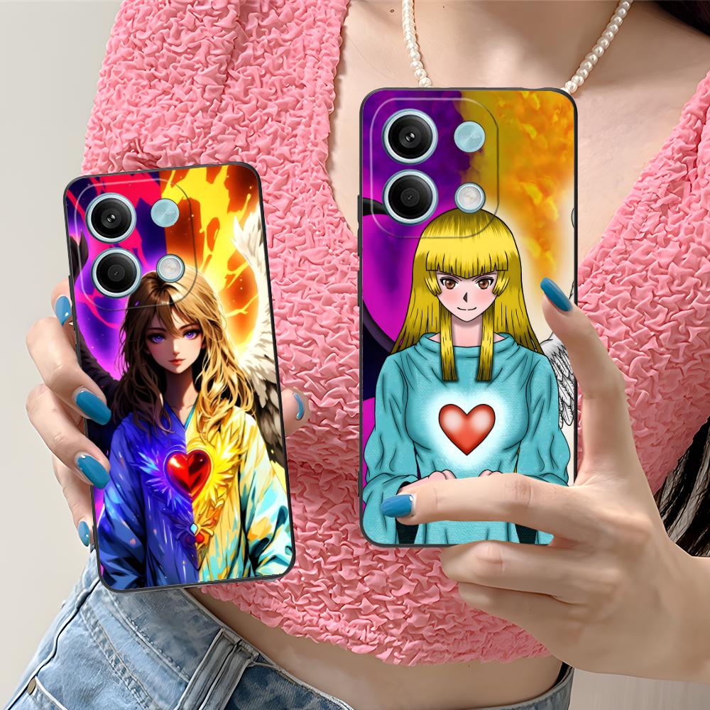 Yugioh Change of Heart Phone Case for Xiaomi Redmi Note 14 13 12 11 S Pro Plus 4G 5G Colorful Printing Cover Pretty Luxury Cover