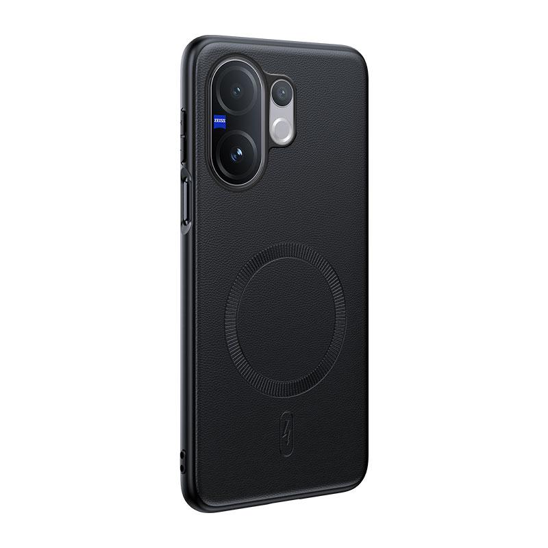 For Vivo V60 5G Case Magnetic Leather Shield Cover For Vivo V60 5G Anti-Fingerprint Non-Slip PC+TPU