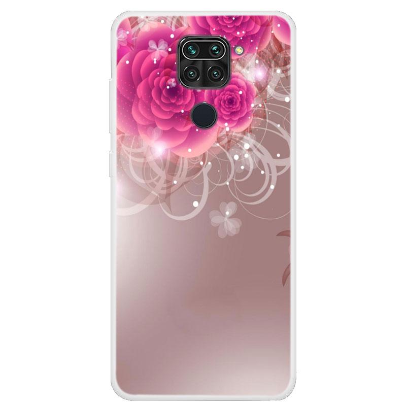 For Xiaomi Redmi Note 9 Case Red Mi Note 9 Bumper Silicone TPU Soft Phone Cover For Xiaomi Redmi Note9 Case Cartoon funda Shell