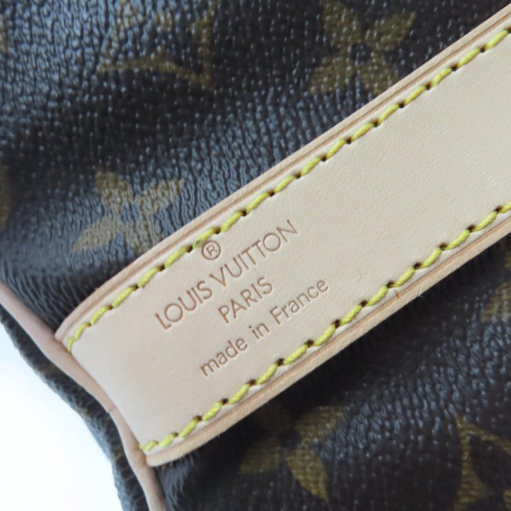 Ausgezeichnete LOUIS VUITTON Boston Tasche Keepol Bandoulière 55 Monogramm Canvas M41414 Gebraucht