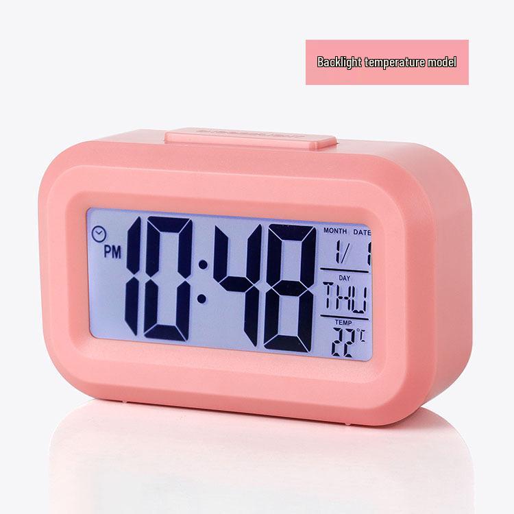 Multifunctional Digital Alarm Clock with Night Light - Ideal for Students and Home Use