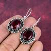 Red Garnet Jewelry, 925 Solid Sterling Silver Earrings, Handmade Gemstone Jewelry Earrings For Memorial Day