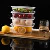 Clear Disposable Food Carry Out Boxes 10Pcs BPA Free Containers for Salad Fruit Cake Lunch Meal Delivery