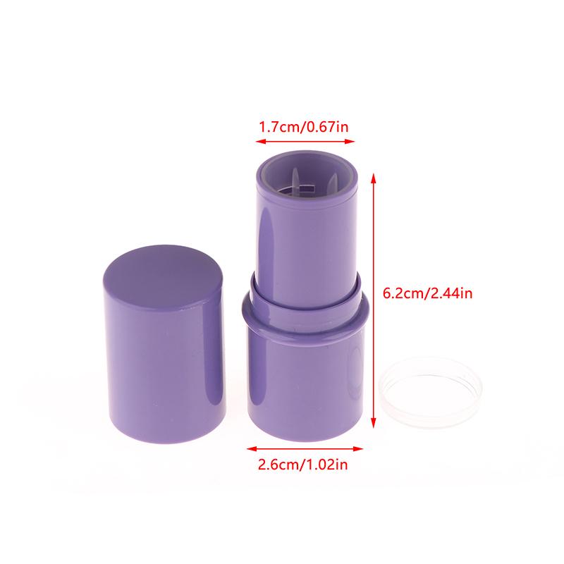 1Pcs 6g Antiperspirant Tube Lip Balm Tubes With Lids Empty Refillable Filling Lipstick Containers Perfume Deodorant Stick