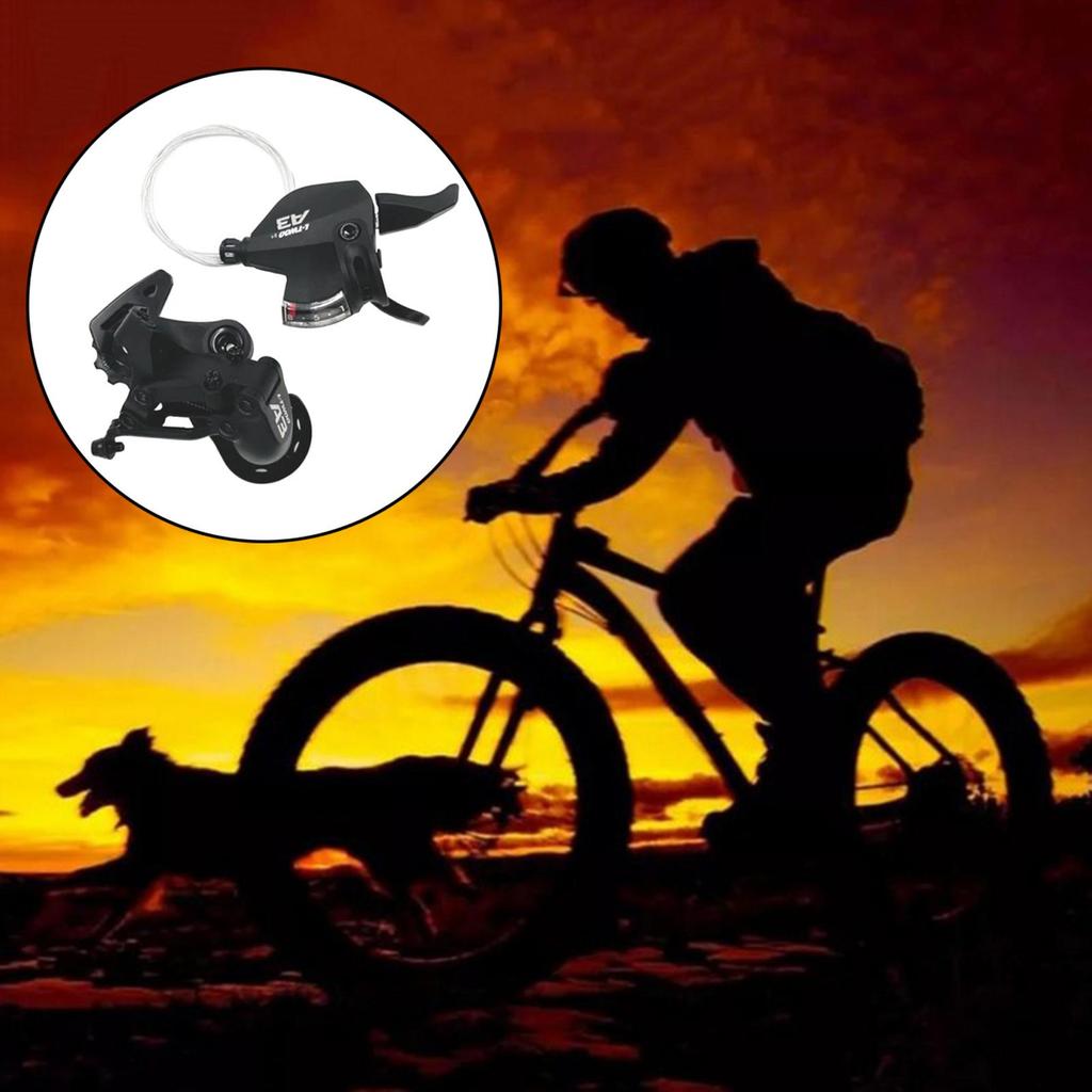MTB Right Thumb Shifter Lever, Mountain Bike Repair, A3 Right Handed Shift Thumb Gear Cycling Accessory
