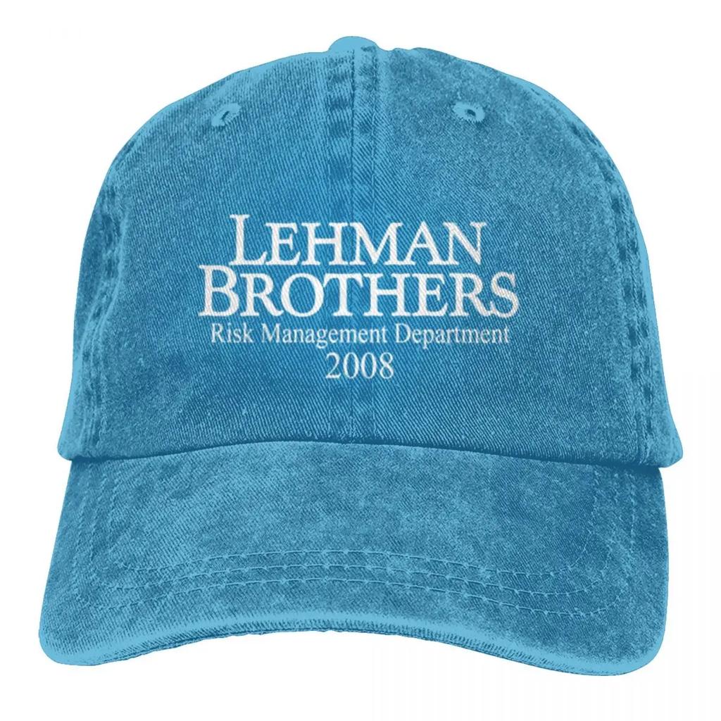 Oddělení řízení rizik Lehman Brothers 2008 Neformální dárek Kšiltovka