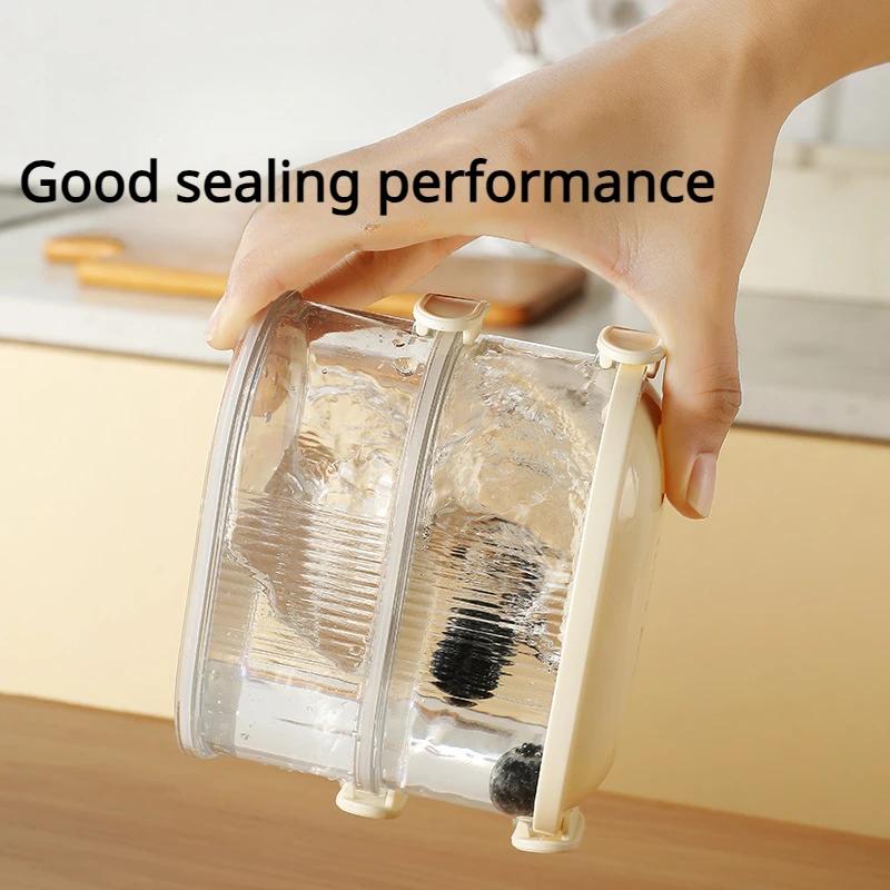 Refrigerator Storage Box Kitchen Spice Onion Ginger Garlic Fresh-keeping Box Fresh Vegetable Fruit Box Pantry Kitchen Organizer