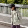 Li Ning CF Reflektierende Locker Geschnittene Langarmjacke Damenjacken Hellgrau AJDU284-1