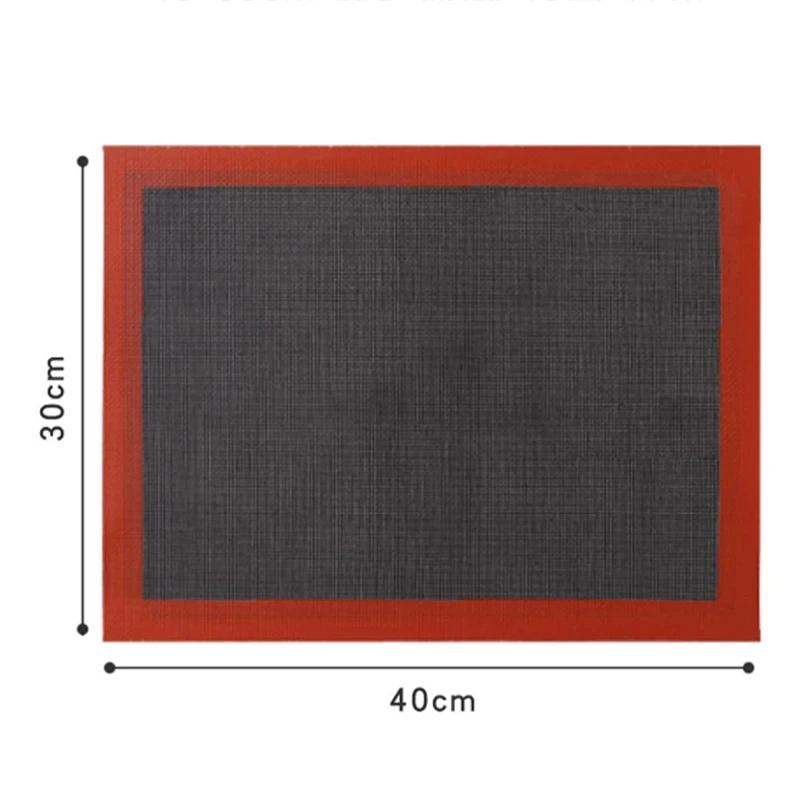 Silicone Baking Mat Non-Stick Baking Oven Sheet Liner Macaron Pastry Baking Pad Bakery Tool for Cookie Bread Biscuits Bakeware