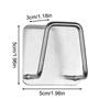 Sponge Holders for Kitchen Sink, Strong Adhesive Small Sponge Holder, Premium Rustproof & Waterproof Kitchen Sink Caddy