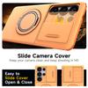 Hoesje Voor Samsung Galaxy S26 S25 S24 S23 S22 Ultra Plus S25FE S24FE Cover Schuif Camera Bescherming Met Kaart Ringhouder Armor Fundas