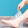 100/200/300 Stück Einweg-Plastik-Fußmaskenblätter Wasserdicht Transparent Verdickt Feuchtigkeitsspendende Fußpflege-Wickel
