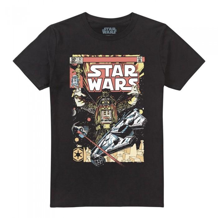 STAR WARS Unisex Adult Falcon Darth Vader Comic T-Shirt
