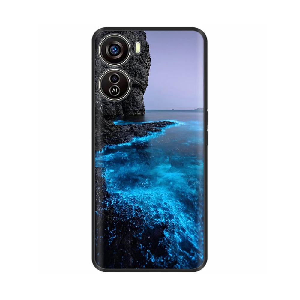For ZTE Blade V50 Design 5G Case Soft Silicone Phone Cover for ZTE Blade V50 Design 4G 5G Case Shockproof Shell Coque Back Cover