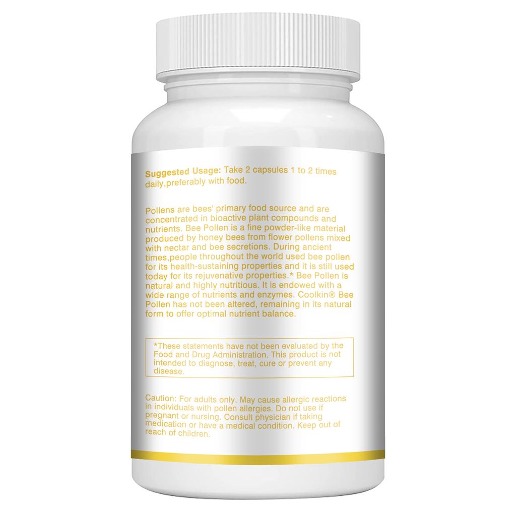 Coolkin Le Capsule Premium di Propoli contengono pappa reale, polline d'api e propoli per rafforzare il sistema immunitario.. Adatto ai vegetariani.