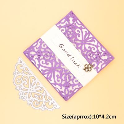 Lace Card Wrap Metal Cutting Dies for DIY Scrapbooking Photo Album Decorative Embossing