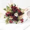 2PCS Artificial flower bouquets, artificial roses, high-end artificial flower bouquets.