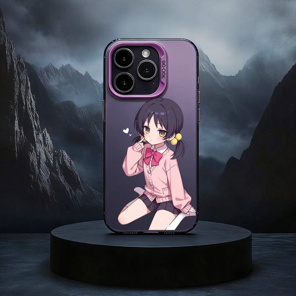 O-Oreimo-MO A-Anime Phone Case For iPhone17,16,15,14,13,12,11 Plus,Pro Max Black Candy silver phone case