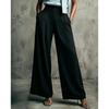 New Style Women's Solid-color Wide-leg High-waist Loose-fitting Slimming Casual Pants